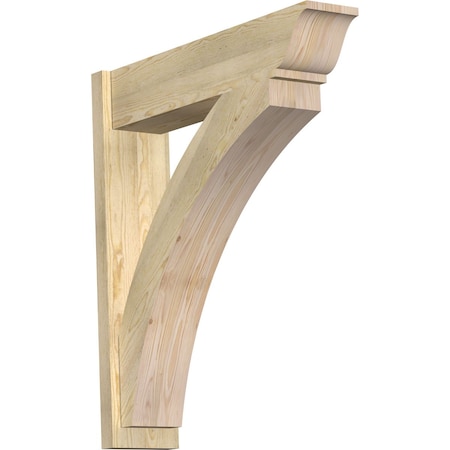 Ekena Millwork Thorton Traditional Rough Sawn Outlooker, Douglas Fir, 8"W x 34"D x 38"H OUT08X34X38THR01RDF